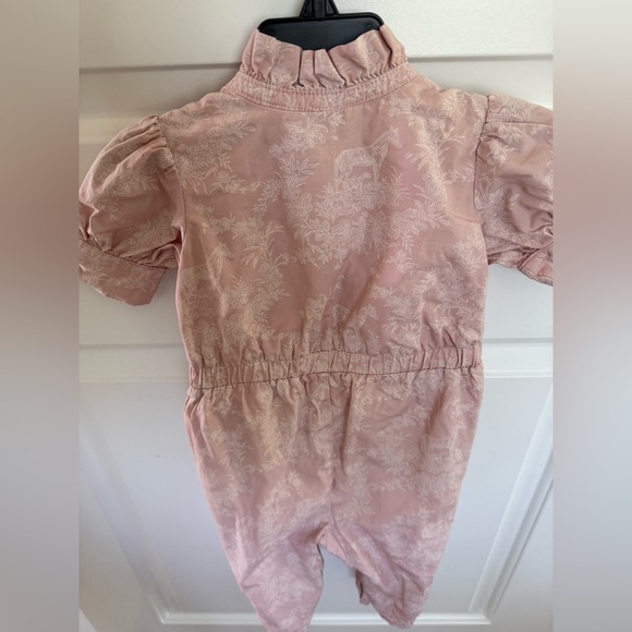 Janie and Jack Floral Equestrian Jumpsuit size 18-24 Months - Picture 5 of 6
